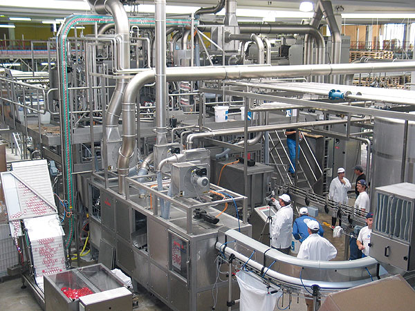 This new aseptic bottle-filling line was tested during the summer at WeserGold's plant in Rinteln, Germany. The line was expecte