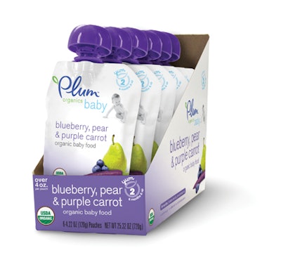 GRAB-AND-GO CONVENIENCE. Stand-up pouches with bright graphics and a number of grab-and-go convenience features have replaced li