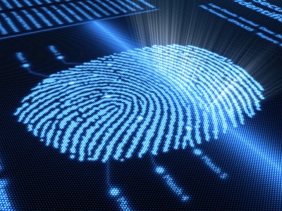 Fingerprint scan