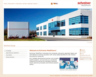 Hp 19048 Schreiner Website Homepage