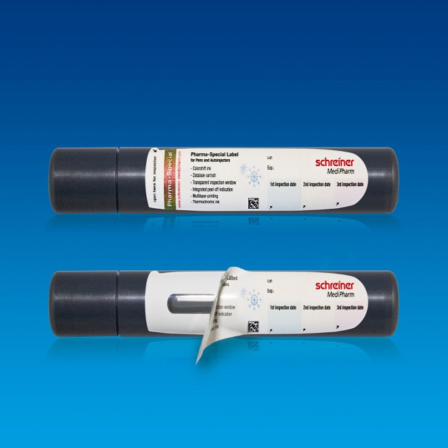 Specialty label for autoinjectors | Healthcare Packaging