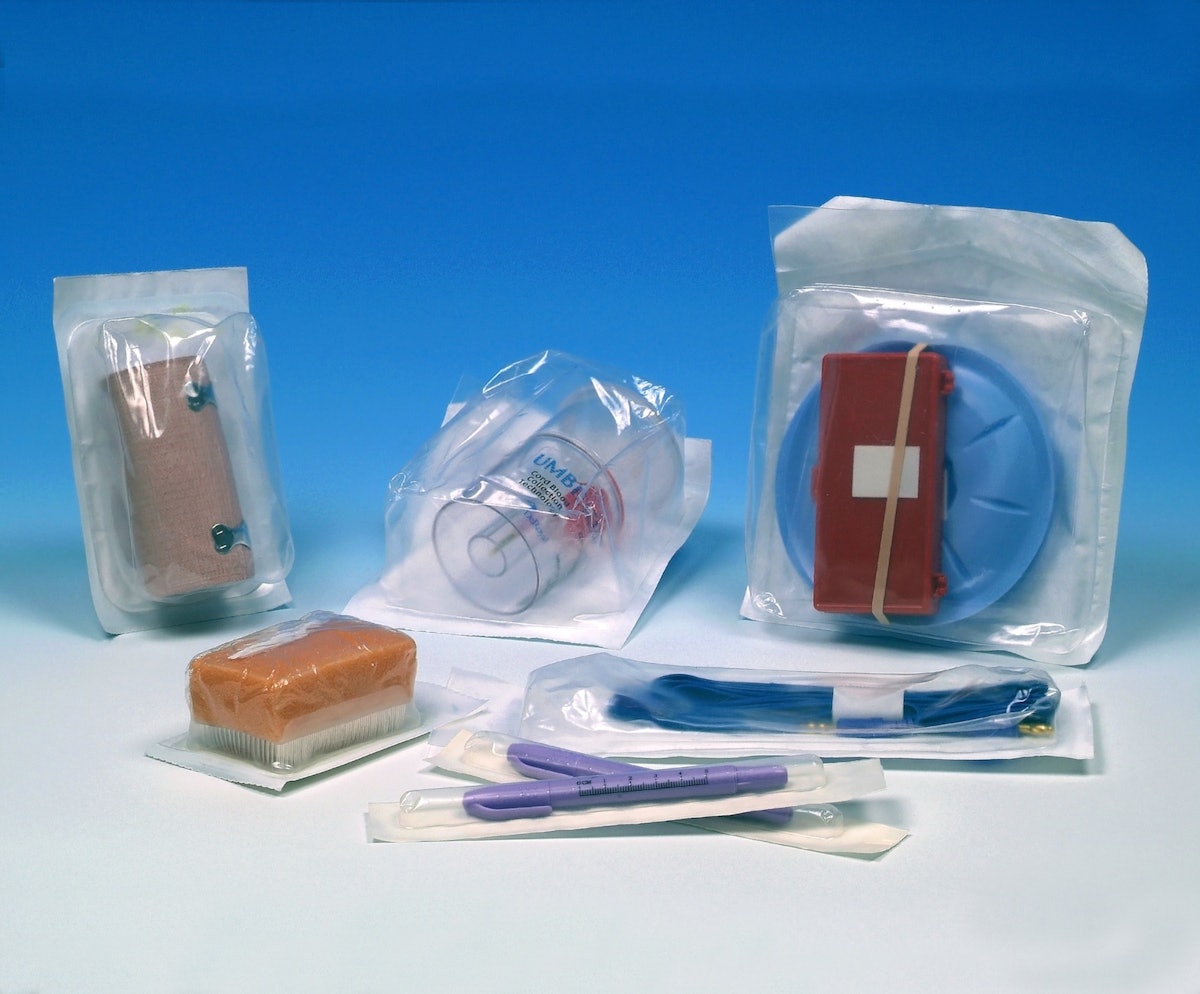 Printpack Medical Chevron pouches for medical devices Healthcare
