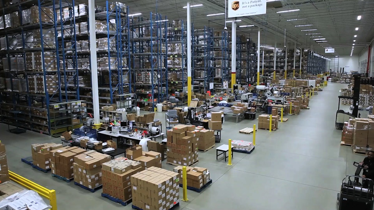 Ups burlington warehouse hotsell