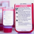Pills and bottle caution