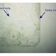 Box flap from complaint sample