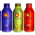 Vuka energy drinks are sold in Ball's 16-oz Alumi-Tek bottles.