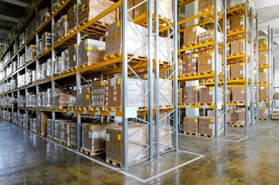 This photo shows a warehouse image.