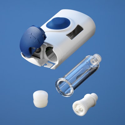 System offers patients large-volume medication delivery over an extended period of time.