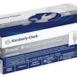 SmartPULL packaging technology on glove boxes helps reduce product waste by preventing extra gloves from falling out while pulling out a glove.