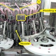 Product is carried through a series of silicon tubes that are especially suitable for products having a high concentration of glucose.