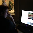 This is a photo of a control room overlooking one of the MSU HcPIE simulations.