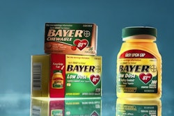 This is a photo of Bayer aspirin packaging.