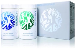 The new spherical logo depicts silhouettes of dynamic human forms against a background in shades of blue—reflecting USANA’s wish to prolong life, unify mankind, and fight global hunger. The logo is also printed with a glossy finish on the secondary packaging.