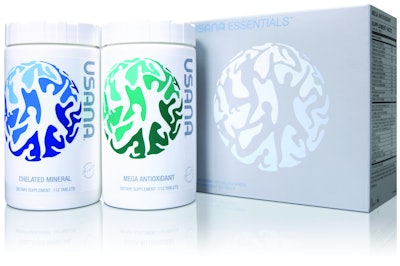 The new spherical logo depicts silhouettes of dynamic human forms against a background in shades of blue—reflecting USANA’s wish to prolong life, unify mankind, and fight global hunger. The logo is also printed with a glossy finish on the secondary packaging.