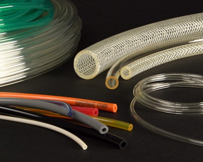 Available in three styles, tubing offers durability for air and fluid transfer applications.