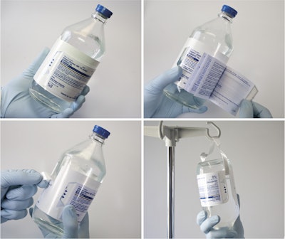 Developed in cooperation with Baxter Healthcare and Schreiner MediPharm, label provides multiple end-user benefits.