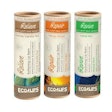 Eco Lips, an organic lip care company based in Cedar Rapids, IA, has introduced three new flavors of its ONE WORLD line packaged in tubes made from biodegradable, compostable paper.