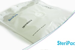 SteriPack has introduced PeelVentTM, a vented chevron peelable pouch.