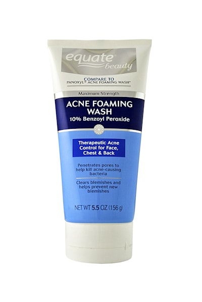 Equate Beauty Acne Foaming Wash, a premium Walmart brand, won the Best Pharmaceutical Tube Award. For this tube, MJS worked with Essel Propack America to create a silver foil decoration along with the flexographic printing with hot foil to achieve a special look.