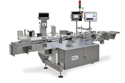 For pharmaceuticals packed in cylindrical containers, Trotter W offers fast, easy changeovers.