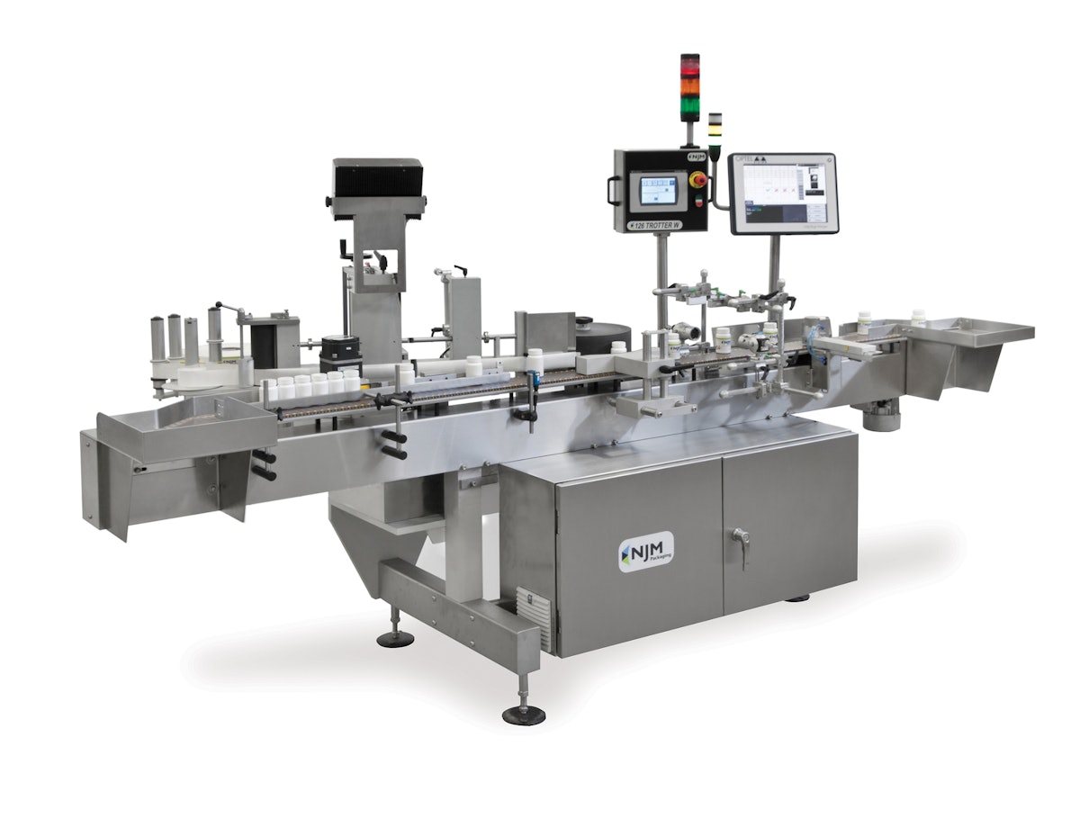 Njm Packaging Pressure Sensitive Labeler Healthcare Packaging