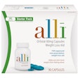 This photo shows an authentic alli carton.
