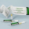 (en)10's new device detects the presence of alcohol on the breath uses packaging that includes a multipage label wrapped around a tube. Tubes are then packed in multiples in a blister pack.