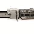 The HP Scitex 15000 corrugated press creates large-format displays for retail purchases.