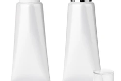A locally sourced airless tube and pump system is designed for optimal formula protection.