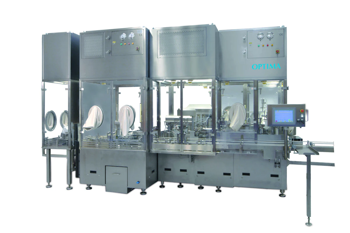 Optima Machine Optima Pharma: Syringe and vial filler | Healthcare Packaging
