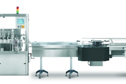 The CS Linear tube-filling machine fills up to 100 tubes/min.