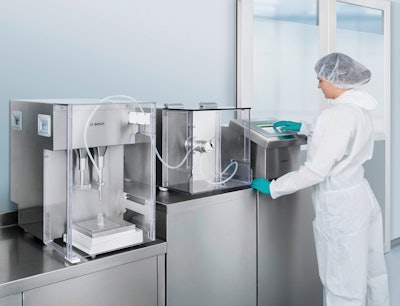 Equipment for processing liquid and solid dosage forms is available for laboratories and clinical trials.