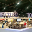 This is a photo of a Mettler Toledo booth at a previous trade show. At PackExpo 2014/PharmaExpo 2014, the company will show a series of inspection equipment that helps pharmaceutical companies improve product quality and manufacturing efficiency.