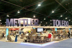 This is a photo of a Mettler Toledo booth at a previous trade show. At PackExpo 2014/PharmaExpo 2014, the company will show a series of inspection equipment that helps pharmaceutical companies improve product quality and manufacturing efficiency.