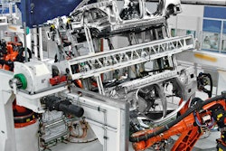 New articles and safety technology information added to updated factory automation resource kit. This is an image of automated robotic car assembly.