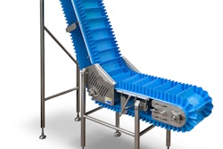 A sanitary belt conveyor improves safety for pharmaceutical and nutraceutical manufacturers.