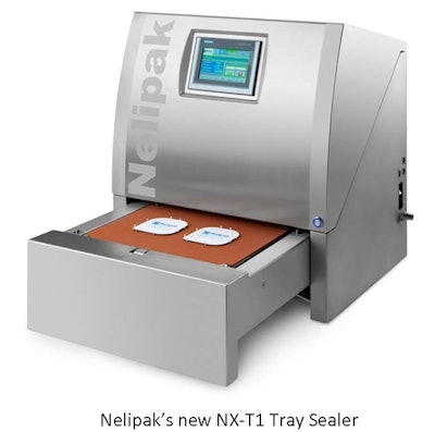 The NX-T1 tabletop heat sealer ensures a solid sterile barrier in blisters and cleanroom trays.