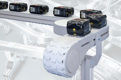 The VarioFlow plus chain conveyor system offers simplicity, flexibility, and quiet operation.