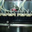 Continuous high-speed filling of sterile liquids.