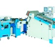 Outserts use triple knife system to boost available space on pharmaceutical inserts/outserts.