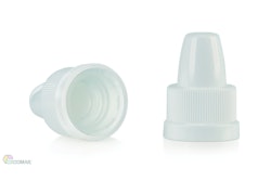 A new SecureCap closure is available for eye drops and nasal sprays that require child-resistant packaging.