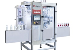 Lanzara applies shrink sleeves at speeds up to 400 units/min.