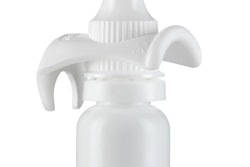 DropAid helps dropper bottle users open the bottle and position the dropper correctly.