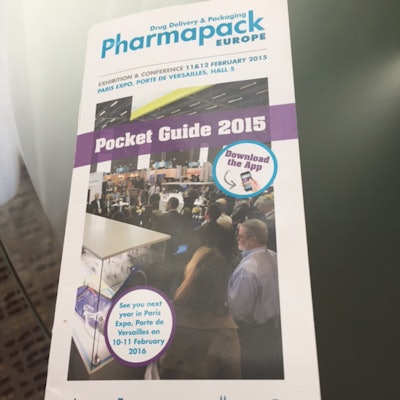 Pharmapack Europe discussion focuses on packaging innovation.