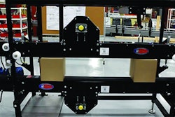 A compression conveyor offers smooth operation for precise coding and marking.
