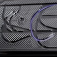 CURVE PATTERN. The curve features aided retention of the curve in the devices during sterilization process.