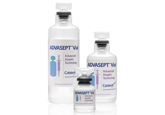 This photo shows Catalent's three vial sizes as a family. Jim Butschli| Editor
