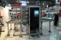 The MV-70 pack handling system provides secure serialization of folding boxes.