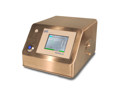 The VeriPac 310 package integrity test system detects defects down to 20 microns.