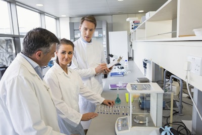 This is a stock image of a medical laboratory facility.
